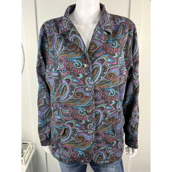 Beautiful CJ Banks Button-Up Top Size 2XL - Picture 1 of 6